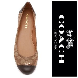 Coach “Chelsea” Ballet Flats 9M